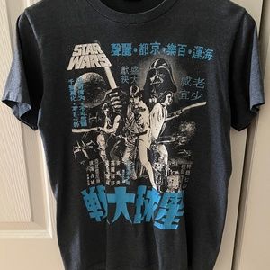 Star Wars Japanese Print Mens Shirt